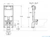Roca Duplo One stelaż podtynkowy SLIM 112cm do WC A890070020